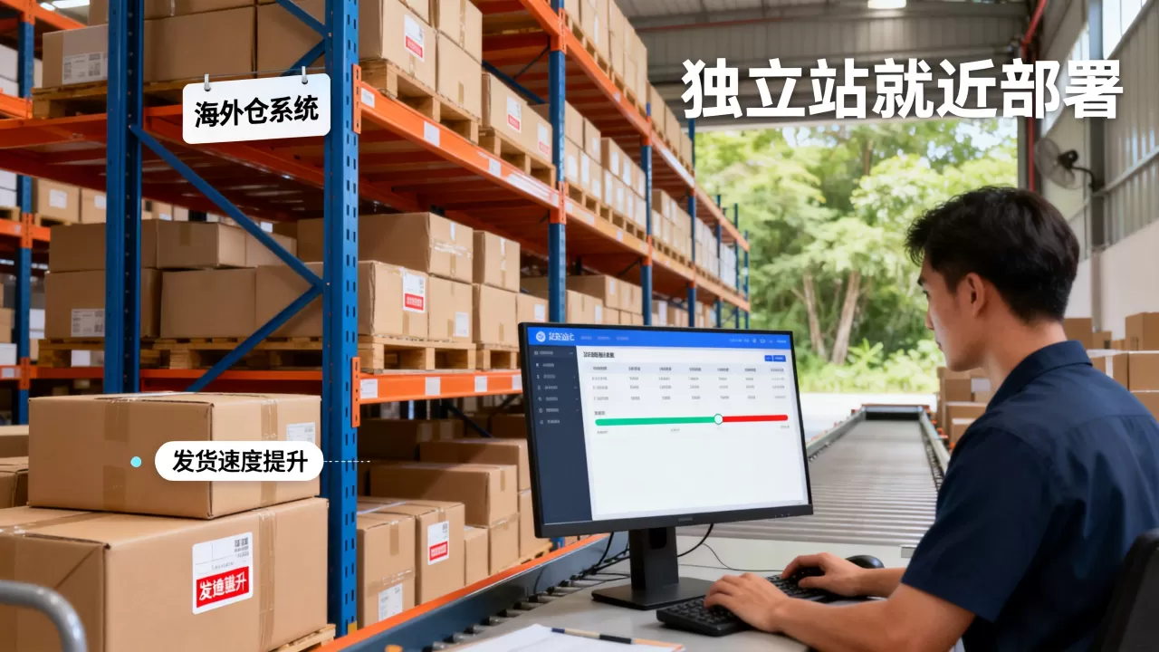 海外仓系统与独立站就近部署有哪些好处，提升发货速度？