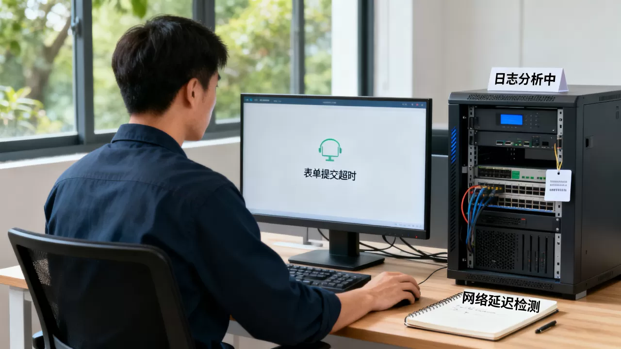 询盘表单提交超时流失客户怎么办,服务器排查方法有哪些? 询盘表单提交超时流失客户怎么办,服务器排查方法有哪些?