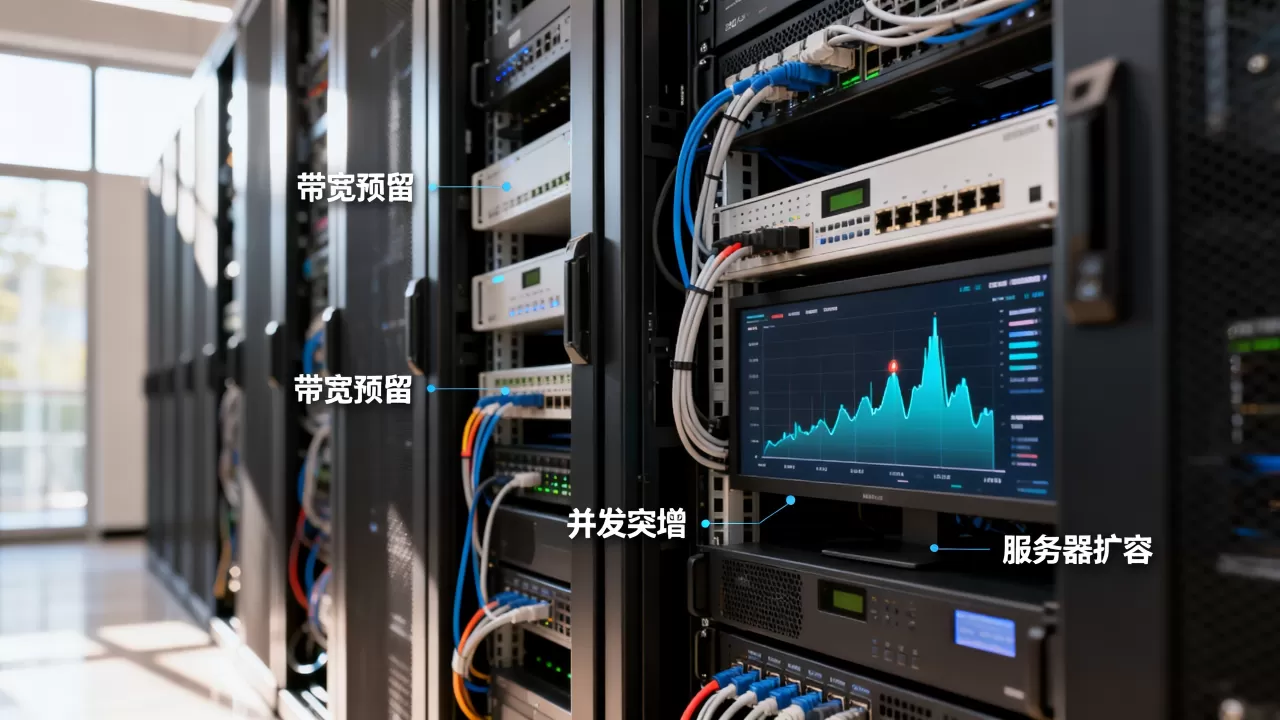 赛事直播并发突增怎么给带宽留兜底,服务器带宽不够怎么办? 赛事直播并发突增怎么给带宽留兜底,服务器带宽不够怎么办?