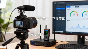 直播间卡顿是上行问题还是下行带宽不足，怎么区分？