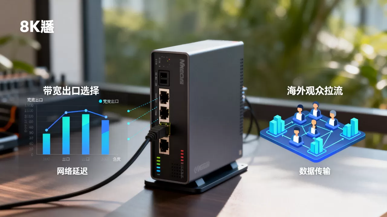 直播平台海外观众拉流的带宽出口选择