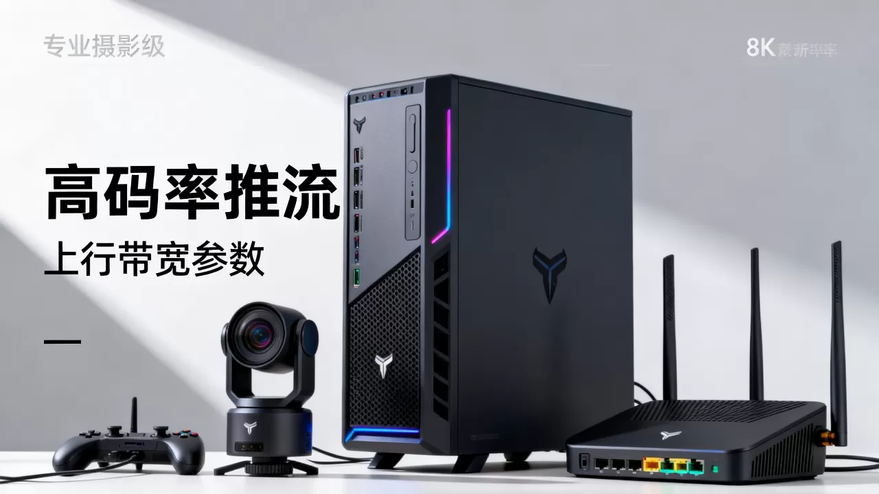 游戏直播高码率推流该配多少上行带宽