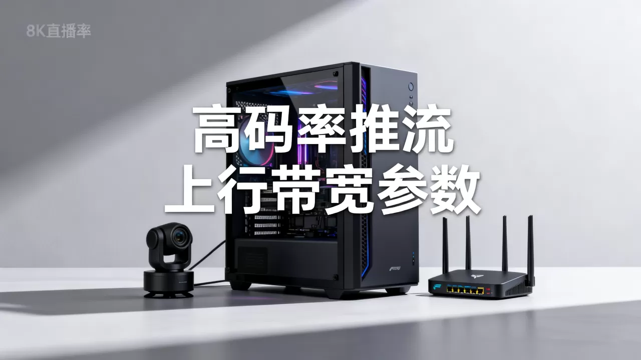 游戏直播高码率推流该配多少上行带宽