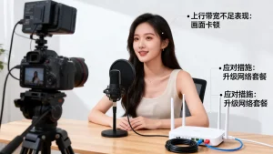 秀场直播上行大带宽不足有哪些表现，如何应对？