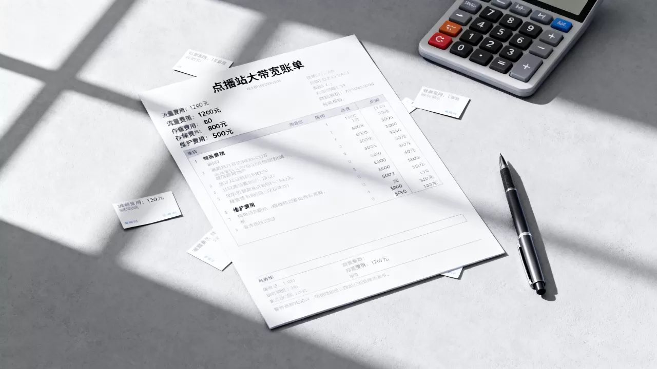 点播站大带宽账单看不懂怎么处理?,点播站大带宽账单费用明细 点播站大带宽账单看不懂怎么处理?,点播站大带宽账单费用明细