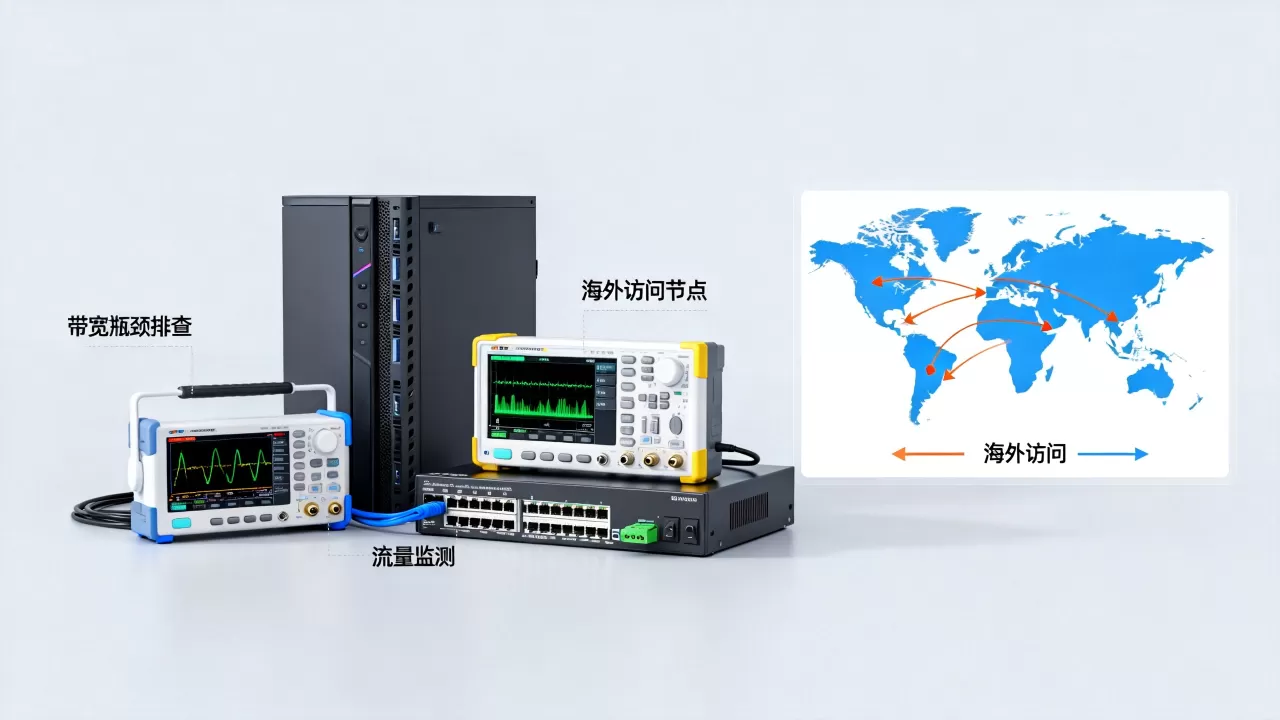长视频站海外观众访问慢如何排查带宽瓶颈，带宽侧排查方法