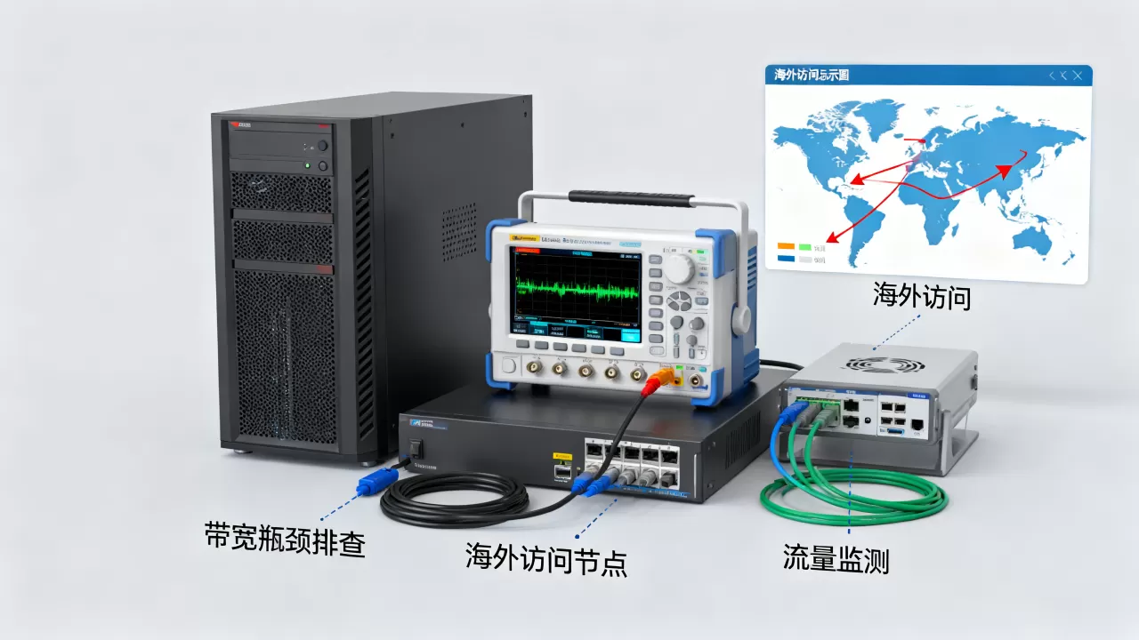 长视频站海外观众访问慢如何排查带宽瓶颈，带宽侧排查方法