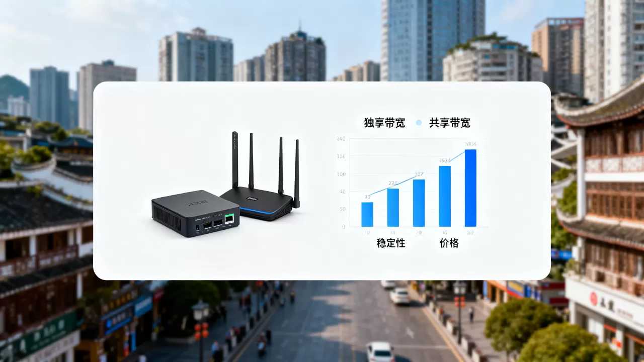 贵阳独享带宽和共享带宽怎么选 贵阳独享带宽和共享带宽怎么选