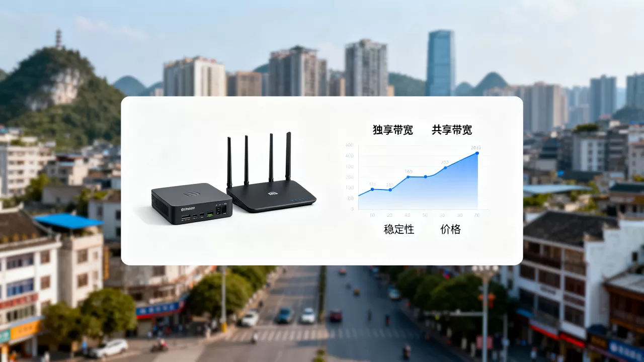 贵阳独享带宽和共享带宽怎么选 贵阳独享带宽和共享带宽怎么选