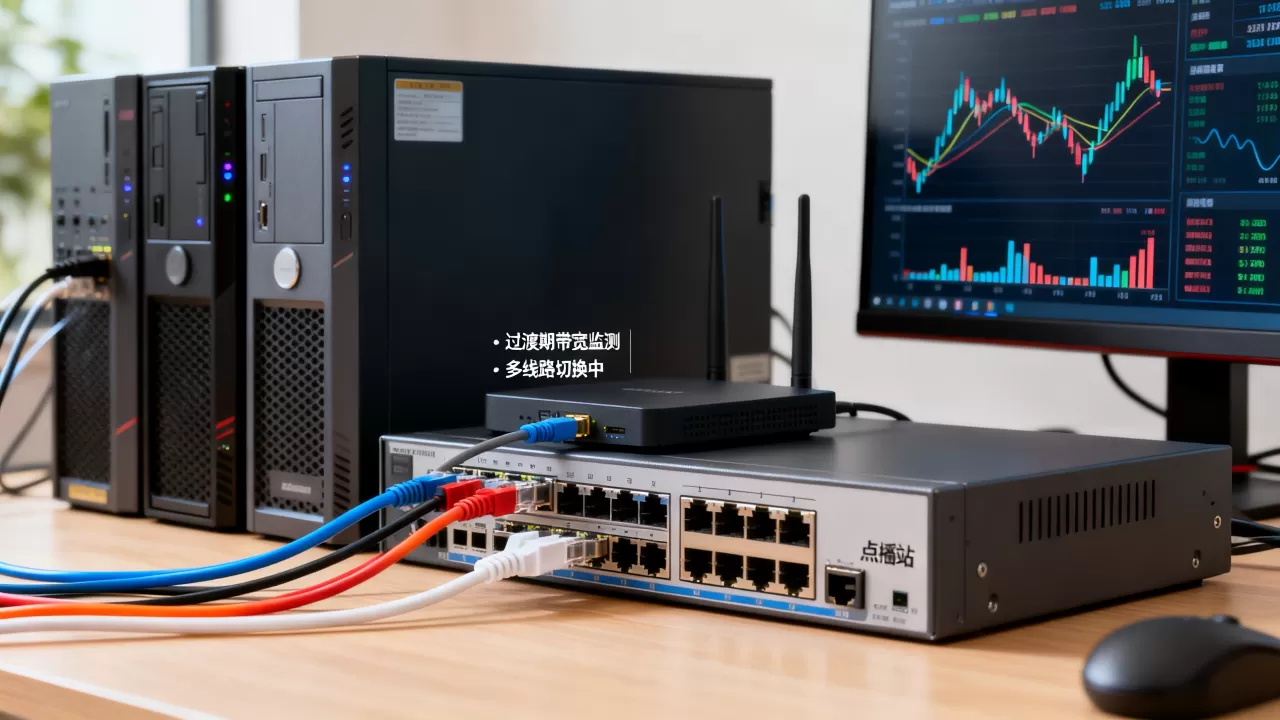 点播站从单线路切多线路大带宽过渡期怎么稳定,多线路切换带宽不足怎么办 点播站从单线路切多线路大带宽过渡期怎么稳定,多线路切换带宽不足怎么办