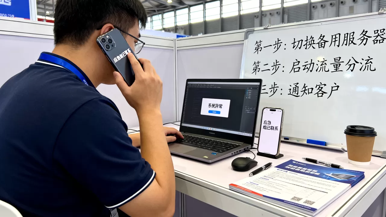 展会收询盘高峰期网站宕机怎么办,如何应急处理? 展会收询盘高峰期网站宕机怎么办,如何应急处理?