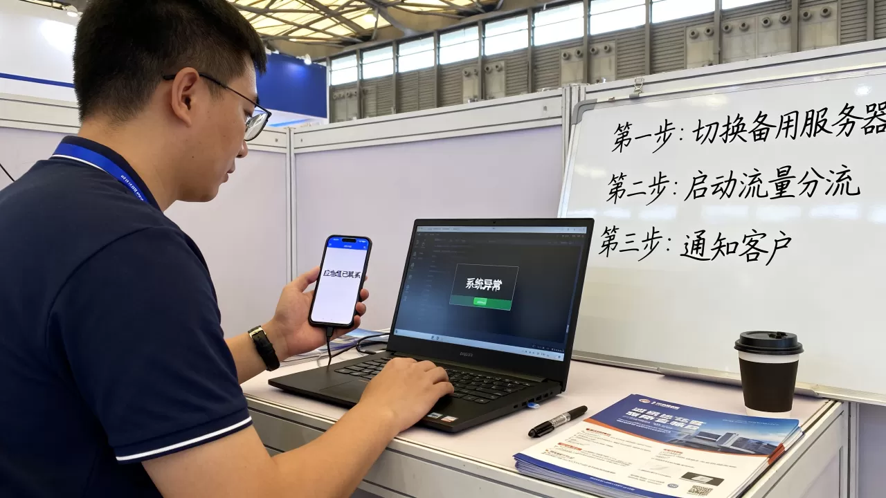 展会收询盘高峰期网站宕机怎么办,如何应急处理? 展会收询盘高峰期网站宕机怎么办,如何应急处理?