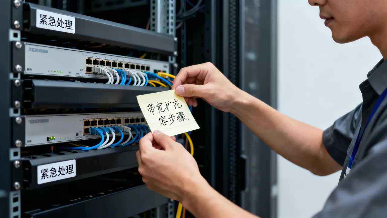 大促当晚带宽跑满怎么办?紧急扩容处理顺序是什么? 大促当晚带宽跑满怎么办?紧急扩容处理顺序是什么?