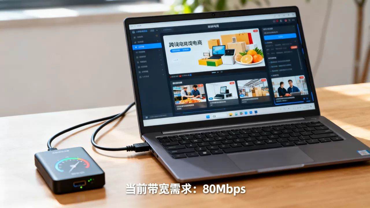 跨境电商图片视频展示对带宽的真实需求,网速多少才够用? 跨境电商图片视频展示对带宽的真实需求,网速多少才够用?
