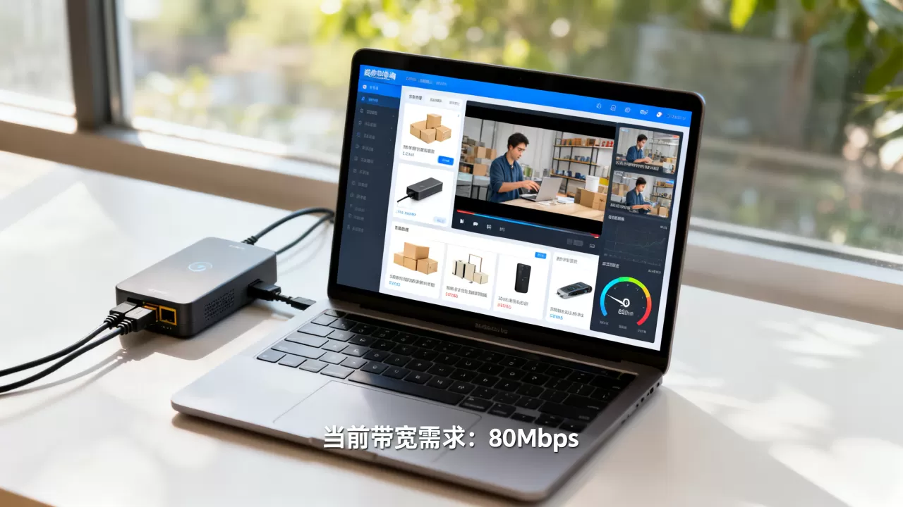 跨境电商图片视频展示对带宽的真实需求,网速多少才够用? 跨境电商图片视频展示对带宽的真实需求,网速多少才够用?