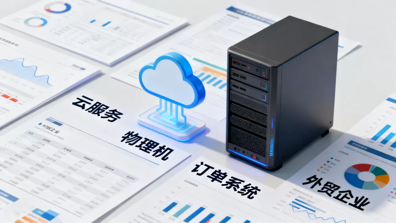 订单系统放云上还是托管物理机外贸企业该怎么权衡 订单系统放云上还是托管物理机外贸企业该怎么权衡