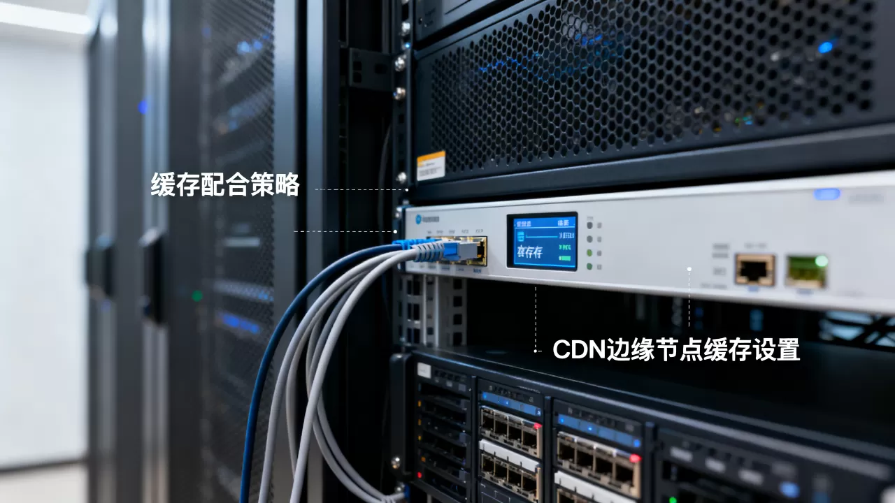 大带宽服务器做分发时缓存如何配合，CDN边缘节点缓存策略怎样设置？
