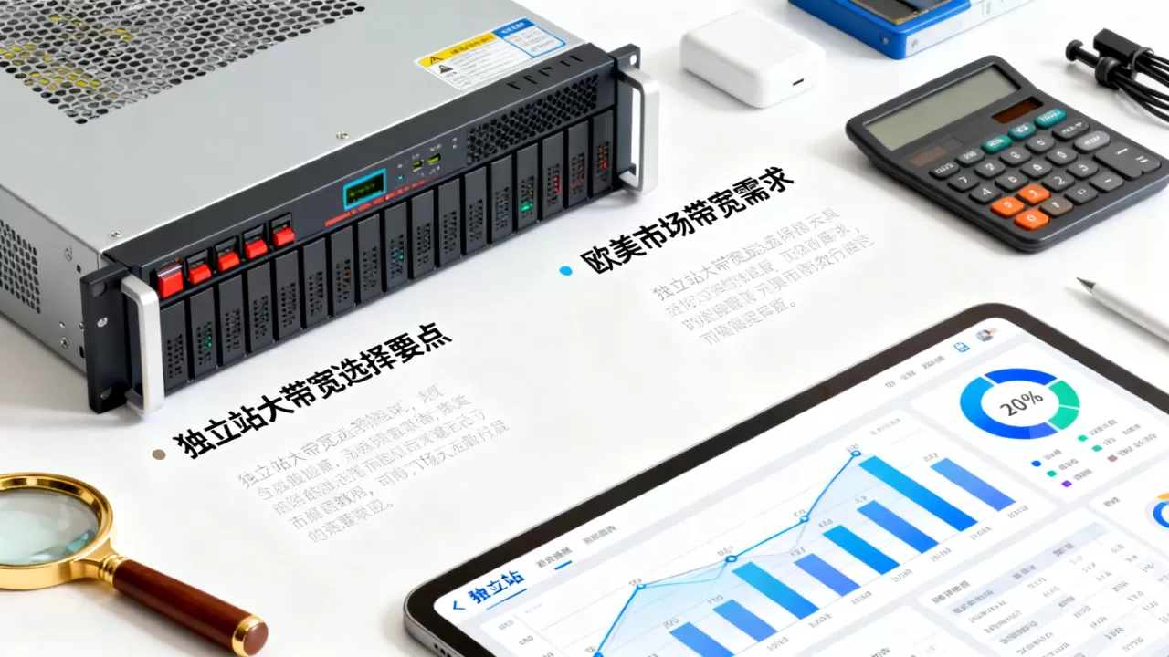 做欧美市场的独立站需要上大带宽吗？独立站大带宽怎么选择