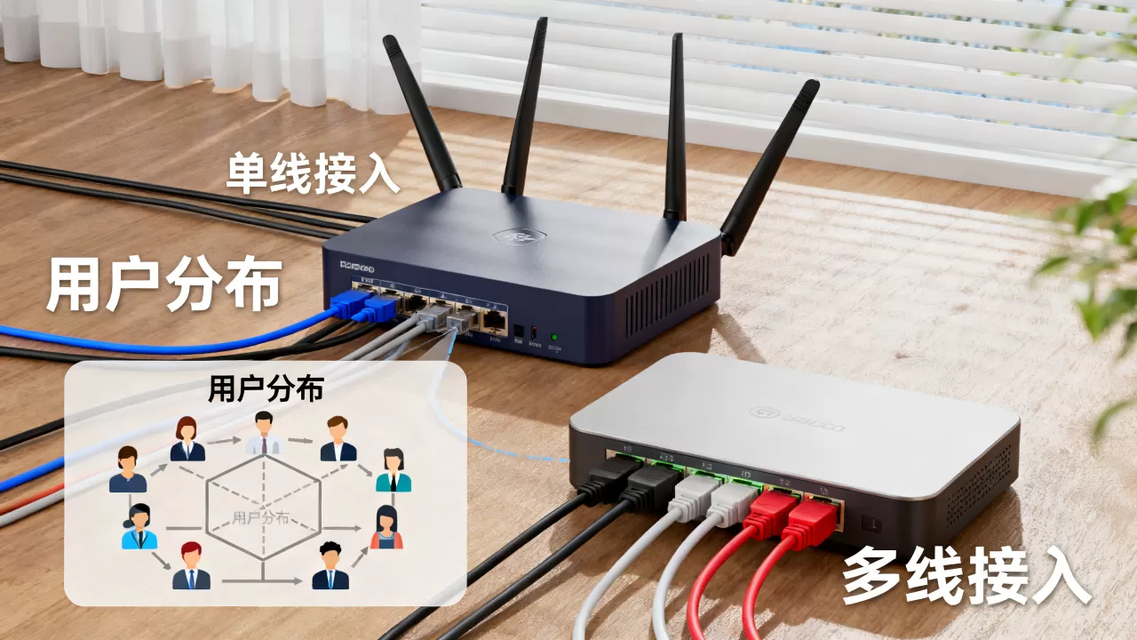 单线接入与多线接入按用户分布怎么挑,网络延迟高时选哪个更稳定 单线接入与多线接入按用户分布怎么挑,网络延迟高时选哪个更稳定