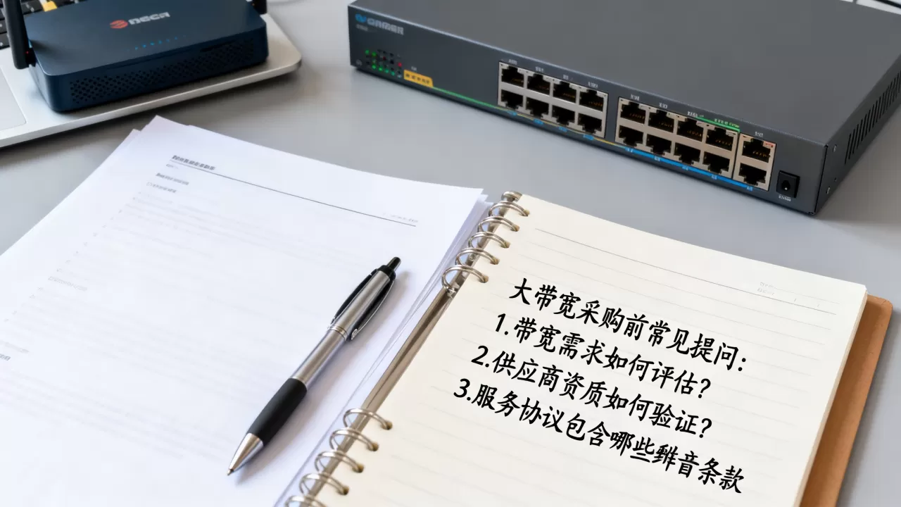 大带宽采购前常见提问有哪些?如何准备应答清单? 大带宽采购前常见提问有哪些?如何准备应答清单?