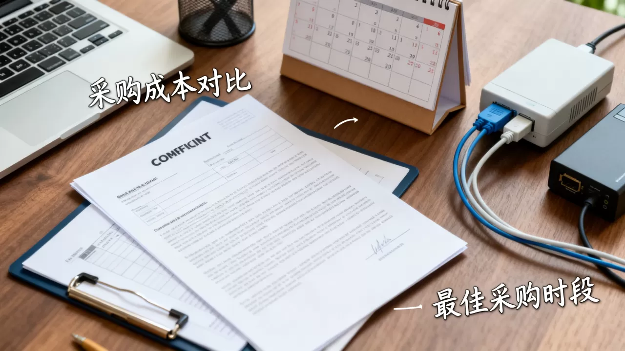 采购时机对大带宽成本有什么影响？何时采购最划算？