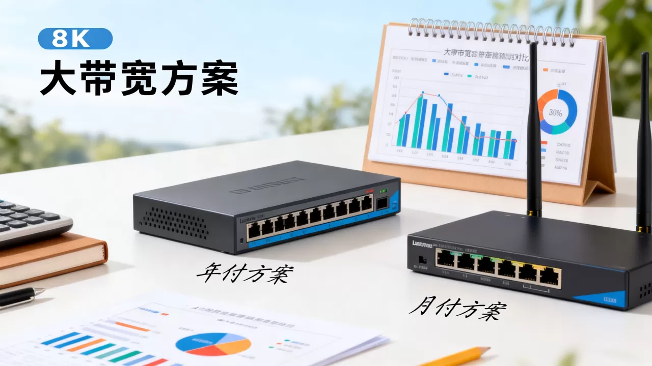 年付与月付大带宽方案怎么选?年付月付大带宽哪个划算 年付与月付大带宽方案怎么选?年付月付大带宽哪个划算