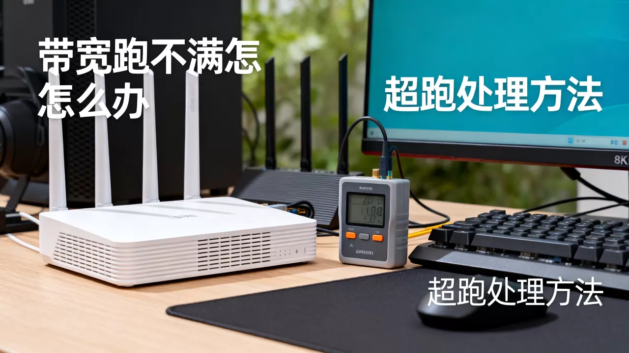 包月带宽跑不满和超跑分别怎么处理？带宽跑不满怎么办