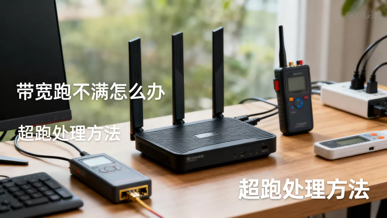 包月带宽跑不满和超跑分别怎么处理？带宽跑不满怎么办