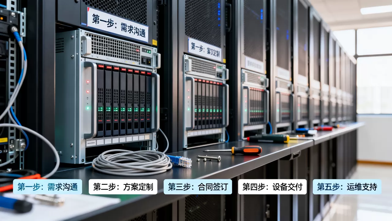 贵阳数据库服务器租用具体应该怎么操作？服务器租用流程步骤，贵阳市机房推荐