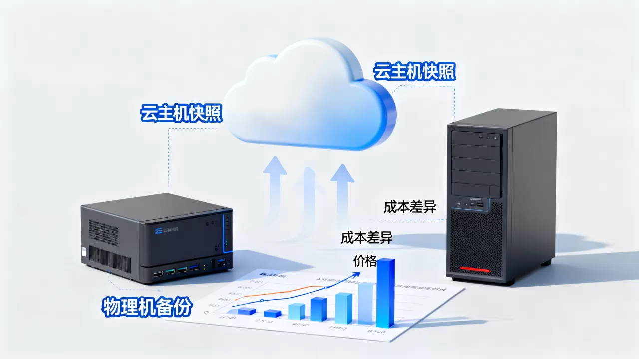 云主机快照和物理机备份成本差异大吗?,云主机快照价格多少 云主机快照和物理机备份成本差异大吗?,云主机快照价格多少