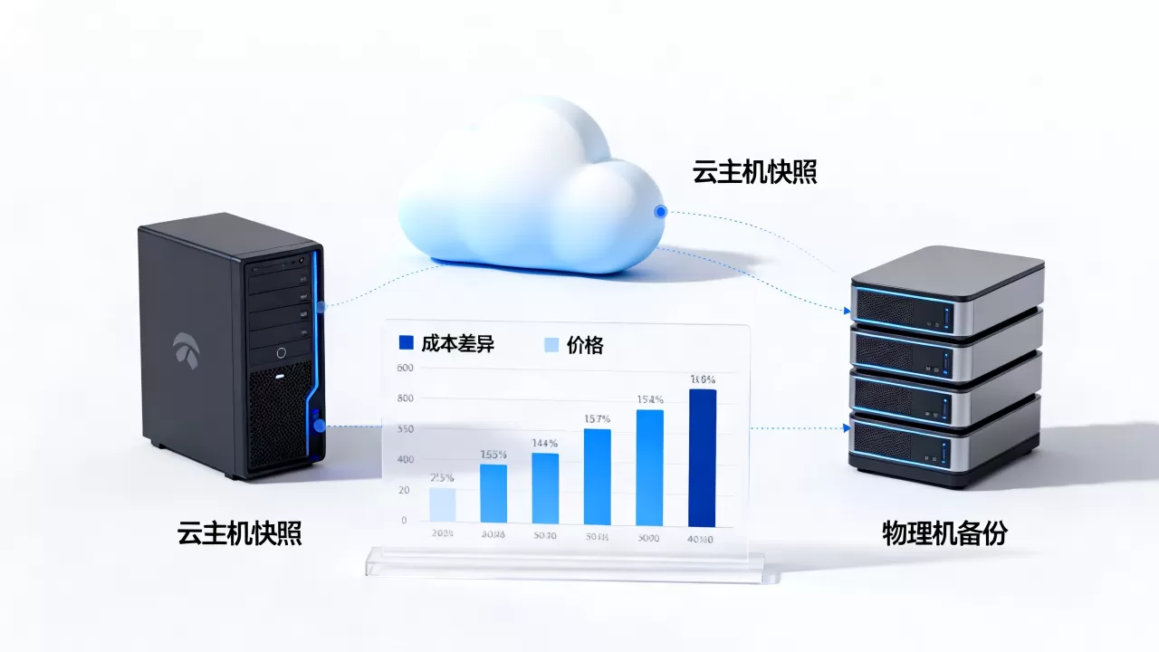 云主机快照和物理机备份成本差异大吗?,云主机快照价格多少 云主机快照和物理机备份成本差异大吗?,云主机快照价格多少