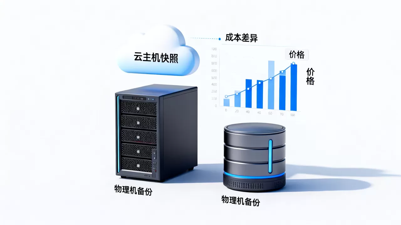 云主机快照和物理机备份成本差异大吗?,云主机快照价格多少 云主机快照和物理机备份成本差异大吗?,云主机快照价格多少