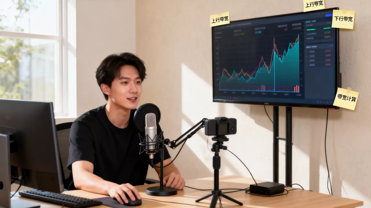 直播连麦场景的上下行带宽怎么一起算,上行带宽不够怎么办 直播连麦场景的上下行带宽怎么一起算,上行带宽不够怎么办