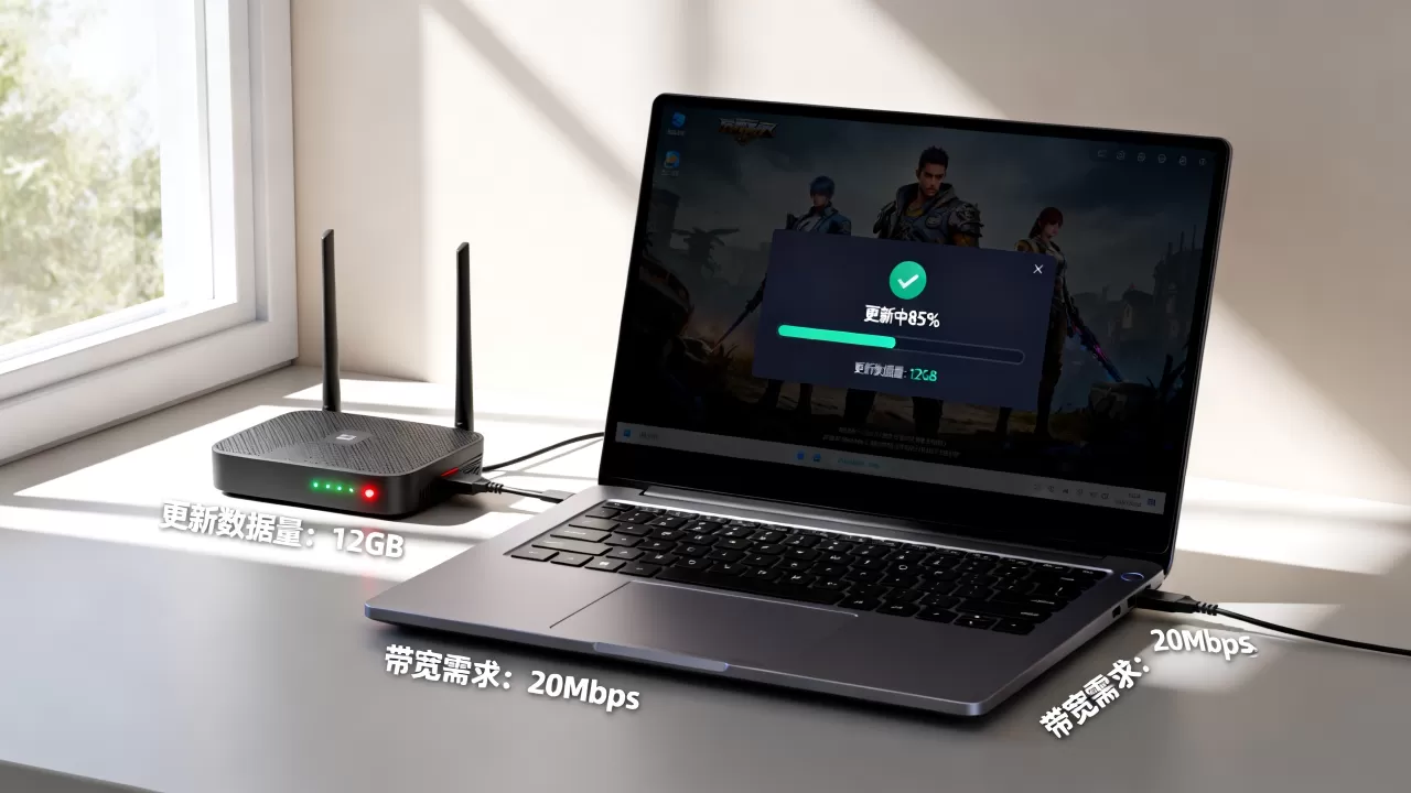 游戏客户端更新场景的带宽需求估算,如何计算更新所需的网络带宽? 游戏客户端更新场景的带宽需求估算,如何计算更新所需的网络带宽?