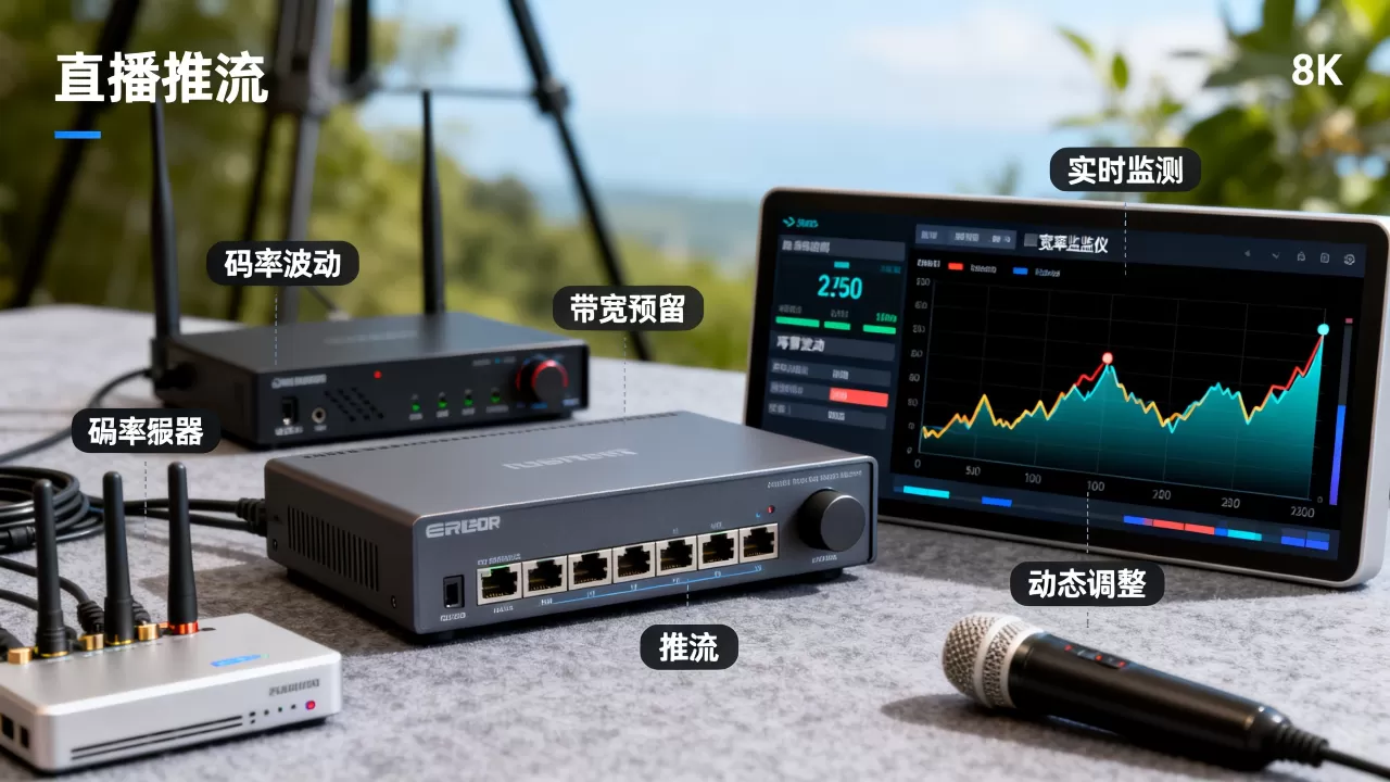 直播推流码率波动对带宽预留的影响有哪些?如何应对码率波动 直播推流码率波动对带宽预留的影响有哪些?如何应对码率波动