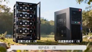 GPU推理用云算力还是自建物理集群？怎么选更省钱