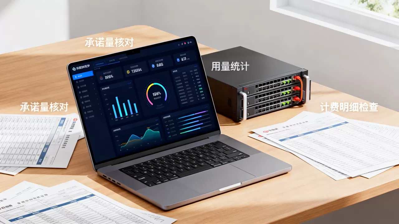 独享带宽承诺量与实际用量怎么对账,如何检查带宽计费明细? 独享带宽承诺量与实际用量怎么对账,如何检查带宽计费明细?