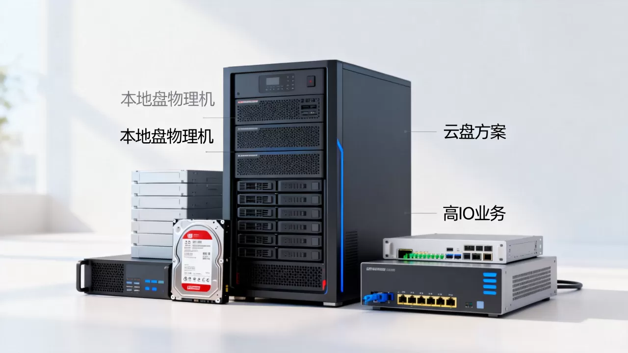 高IO业务选本地盘物理机还是云盘方案,怎么选更合适? 高IO业务选本地盘物理机还是云盘方案,怎么选更合适?