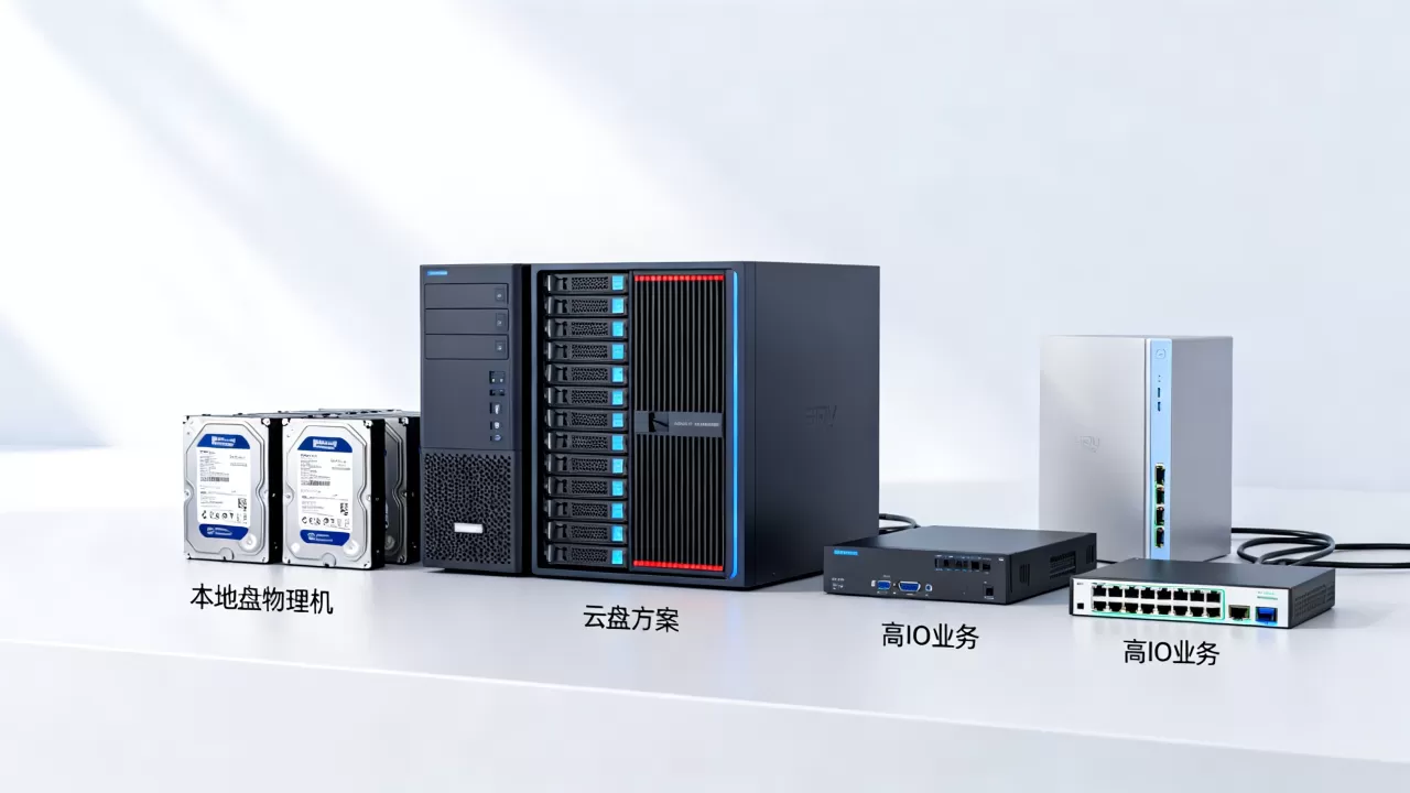 高IO业务选本地盘物理机还是云盘方案,怎么选更合适? 高IO业务选本地盘物理机还是云盘方案,怎么选更合适?