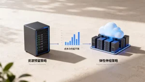 资源预留和弹性伸缩应该怎么搭配使用，如何平衡成本与性能，预留和伸缩策略详解