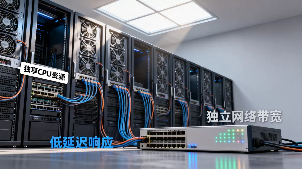 物理服务器的独享资源对延迟敏感业务有什么意义？，什么是物理服务器独享资源？