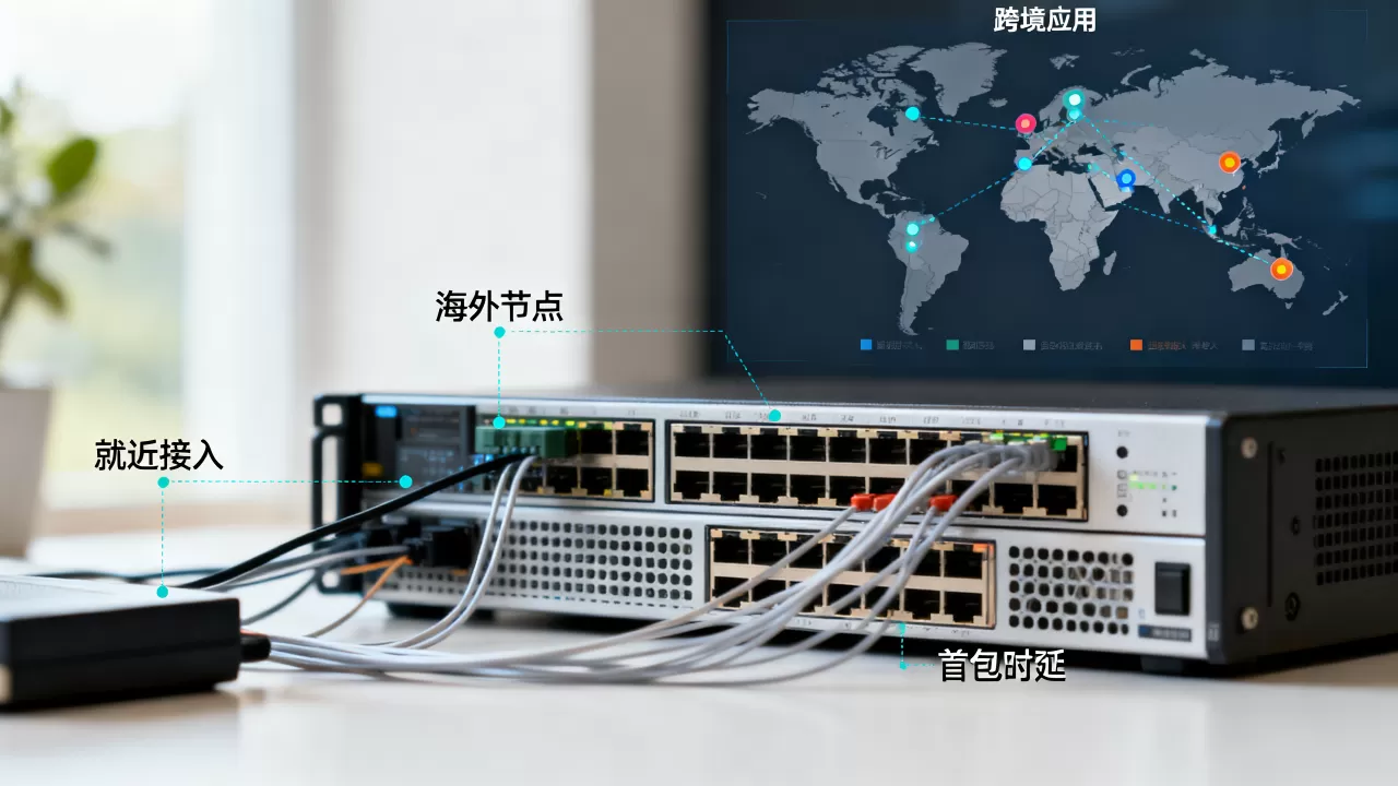 跨境应用如何借助海外节点就近接入降低首包时延?,网络性能优化 跨境应用如何借助海外节点就近接入降低首包时延?,网络性能优化