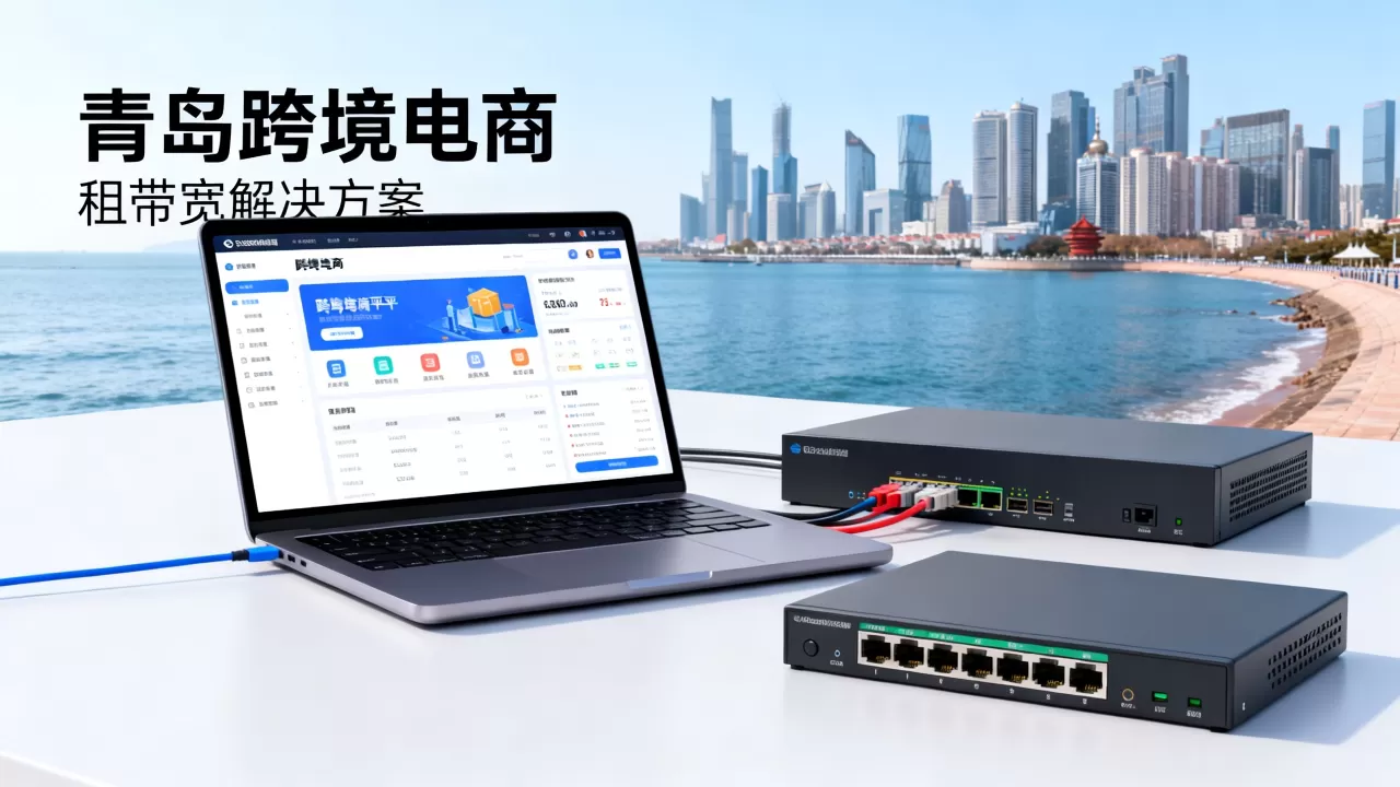 青岛跨境电商图片加载慢怎么办，租带宽如何解决？