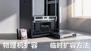 物理机扩容要等上架太慢怎么救急，服务器资源不足临时扩容方法有哪些