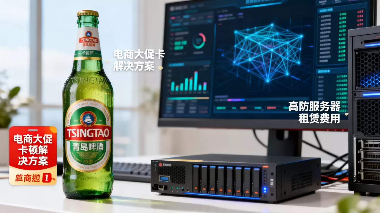 青岛啤酒电商大促活动卡顿怎么办,租高防服务器多少钱? 青岛啤酒电商大促活动卡顿怎么办,租高防服务器多少钱?