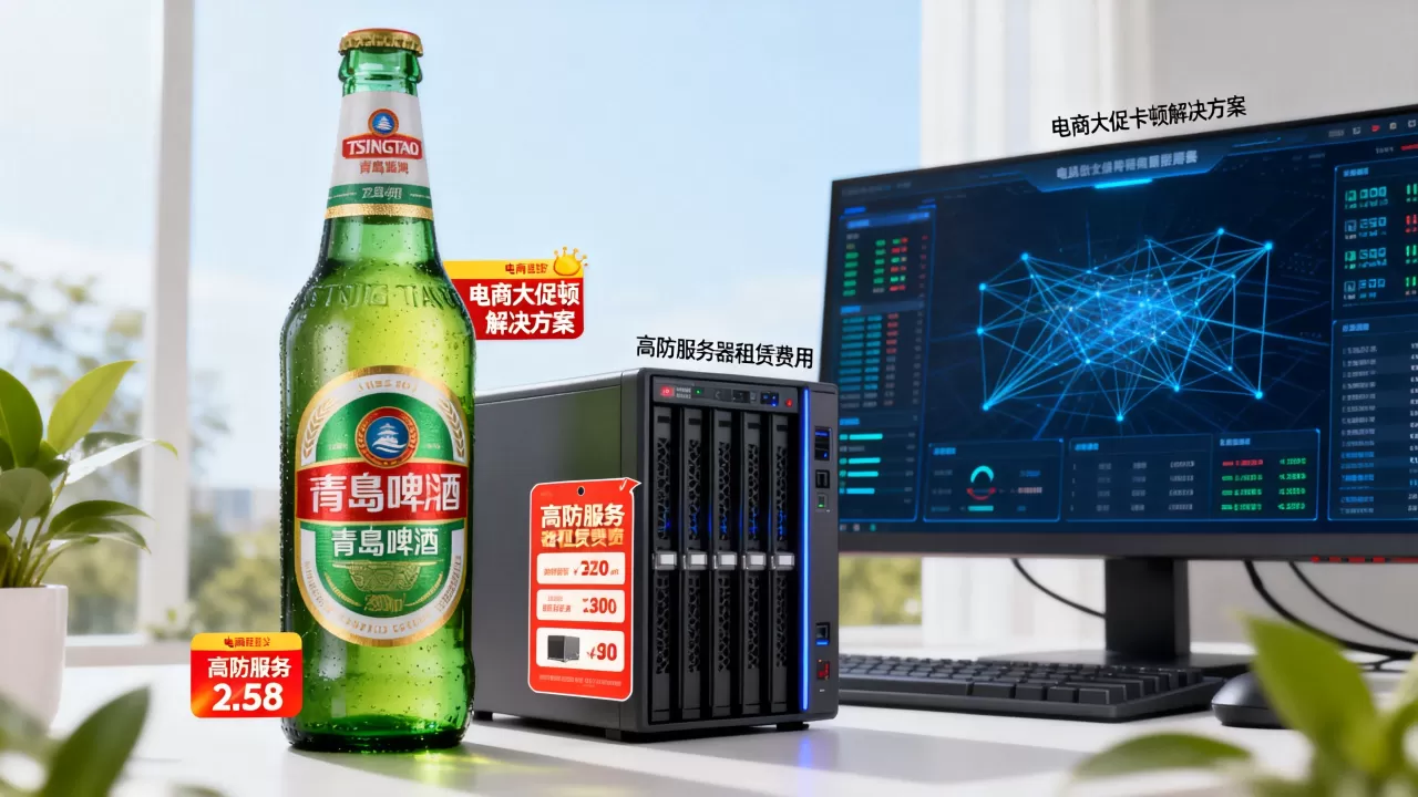 青岛啤酒电商大促活动卡顿怎么办,租高防服务器多少钱? 青岛啤酒电商大促活动卡顿怎么办,租高防服务器多少钱?