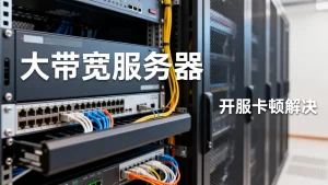 青岛开服登录排队卡顿大带宽服务器来救场，开服卡顿怎么办