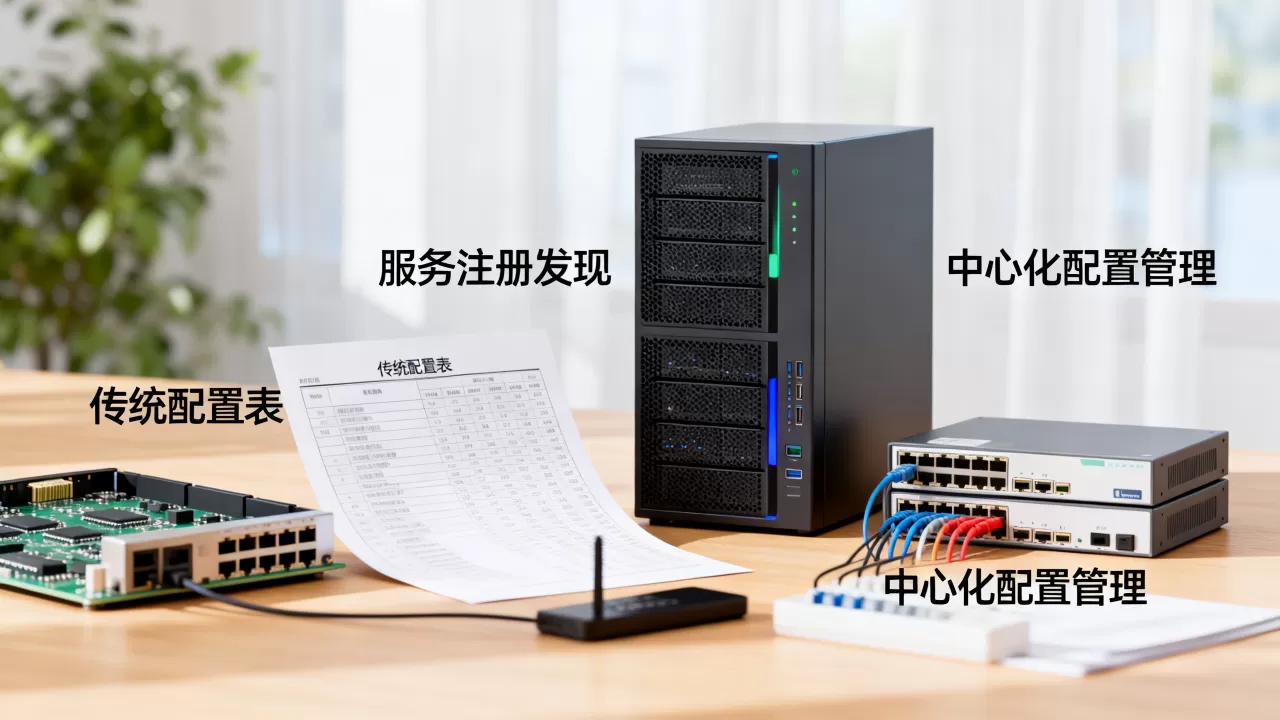 服务注册发现能不能完全取代传统的配置表，中心化配置管理还有必要吗