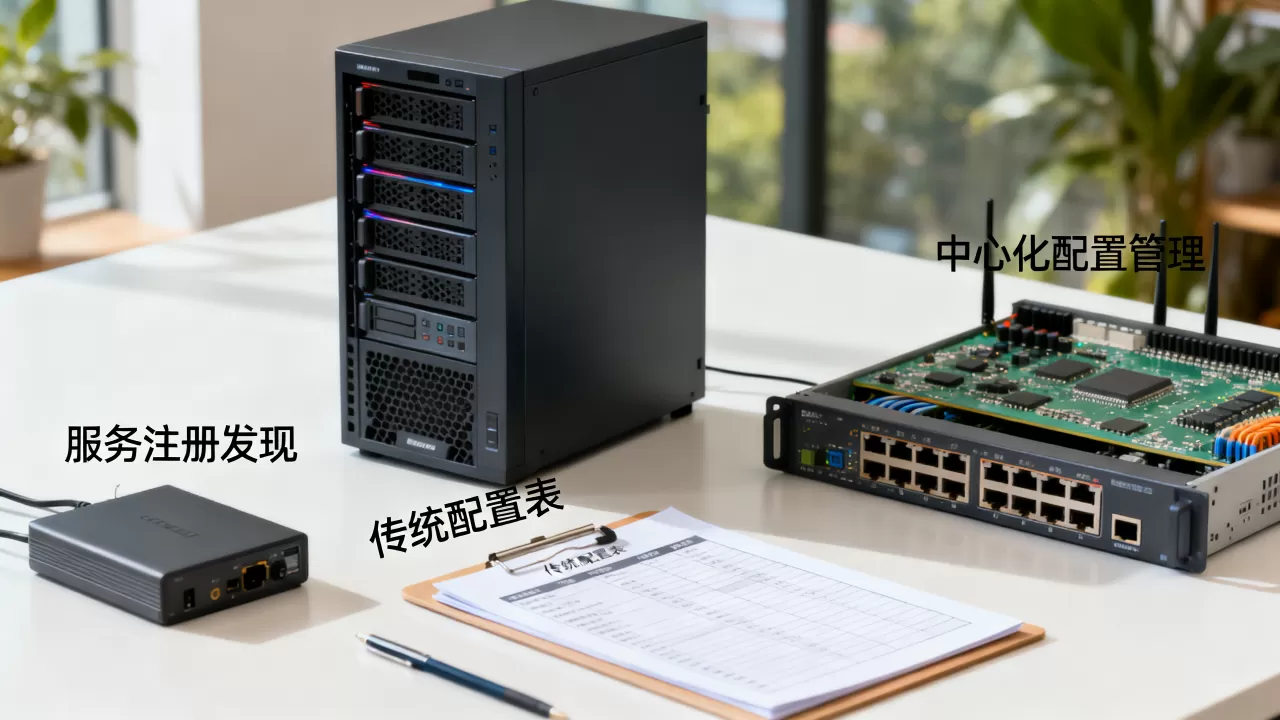 服务注册发现能不能完全取代传统的配置表，中心化配置管理还有必要吗