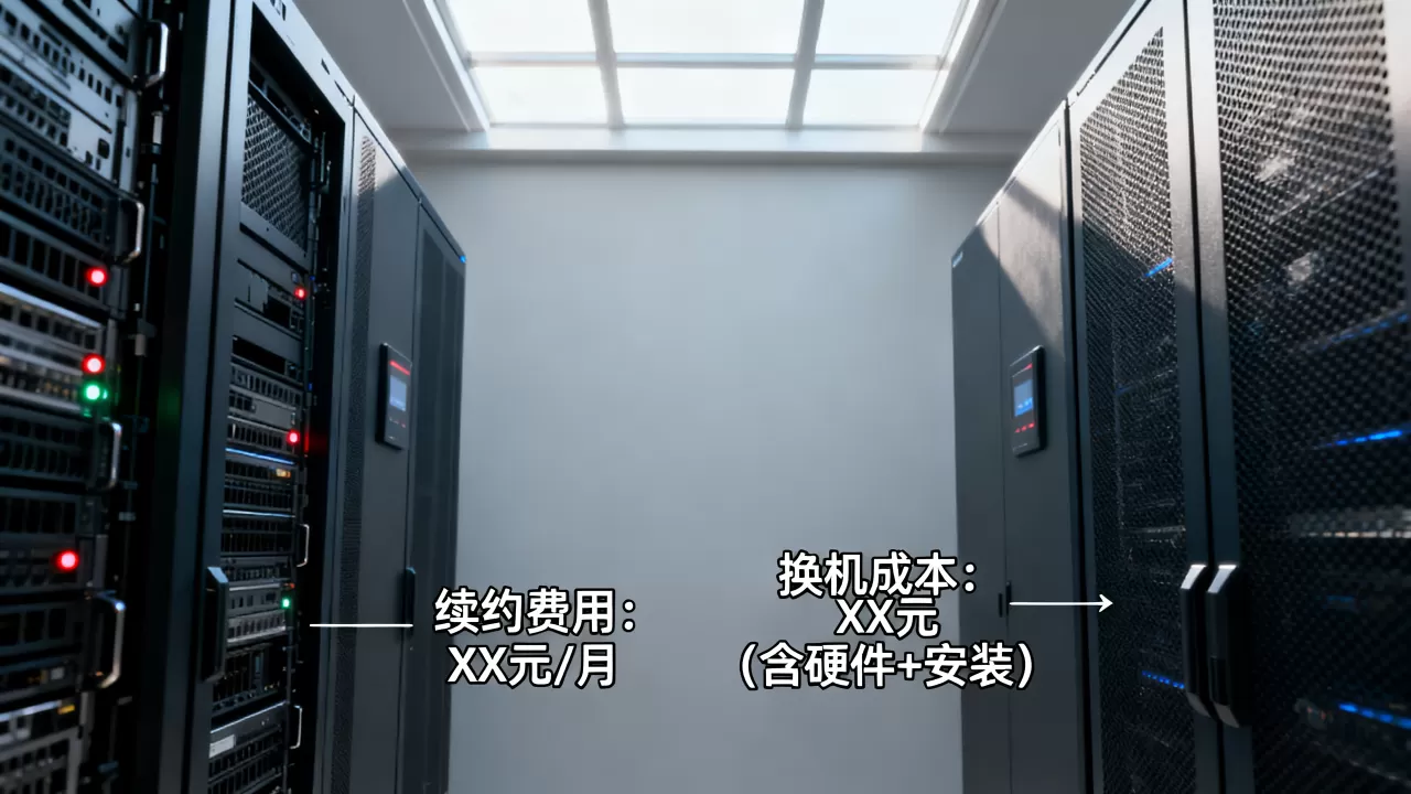 服务器租期到了续约和换机哪个更划算?续约费用和换机成本差多少 服务器租期到了续约和换机哪个更划算?续约费用和换机成本差多少